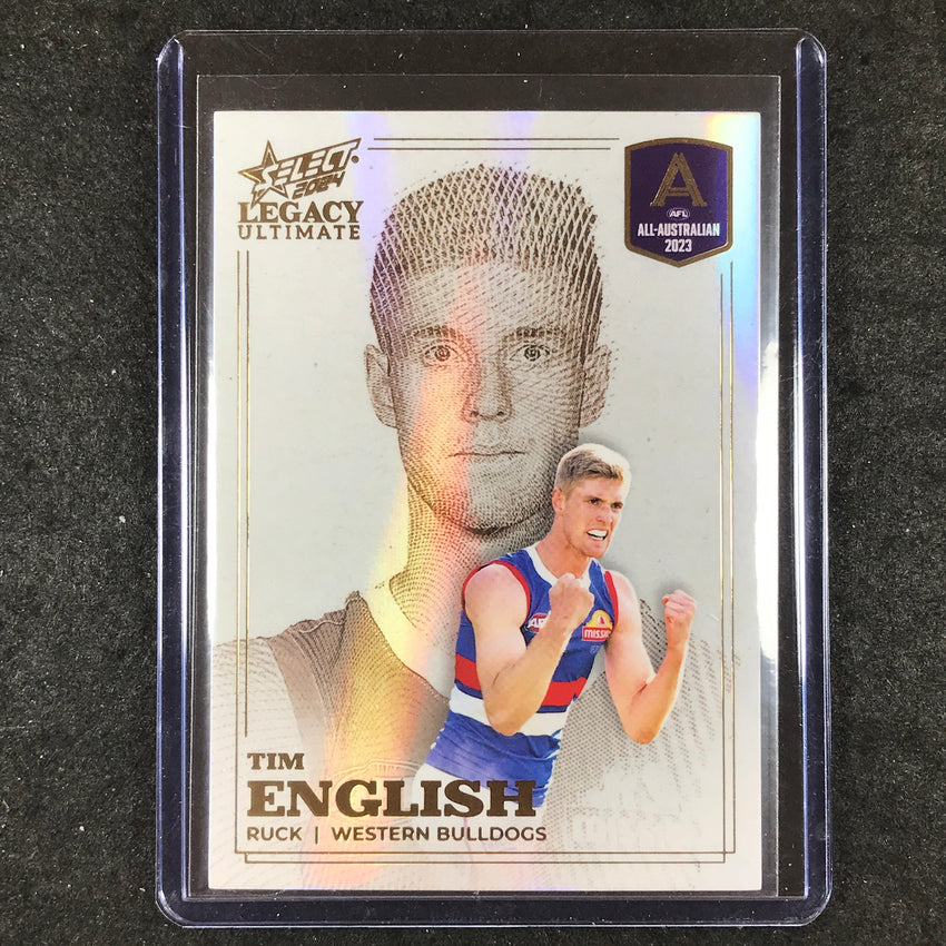 2024 Select AFL Legacy Ultimate TIM ENGLISH 2023 All-Australian 78/180 #16