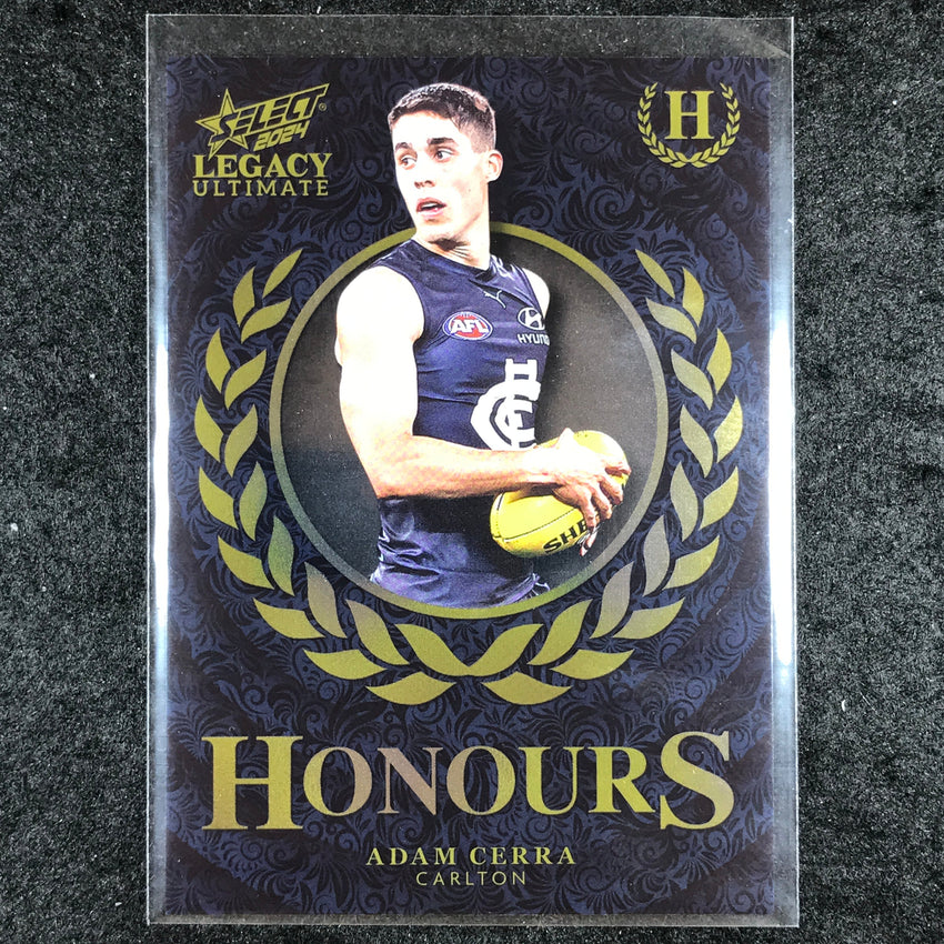 2024 Select AFL Legacy Ultimate ADAM CERRA Honours 137/255 #25