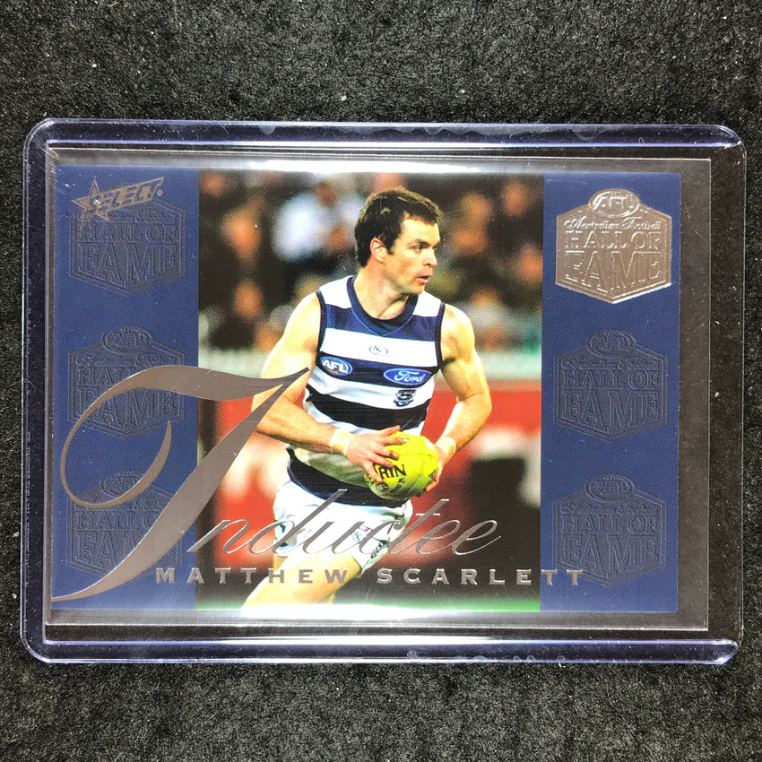 2024 Select AFL Legacy Ultimate MATTHEW SCARLETT Hall of Fame Inductees 005/110