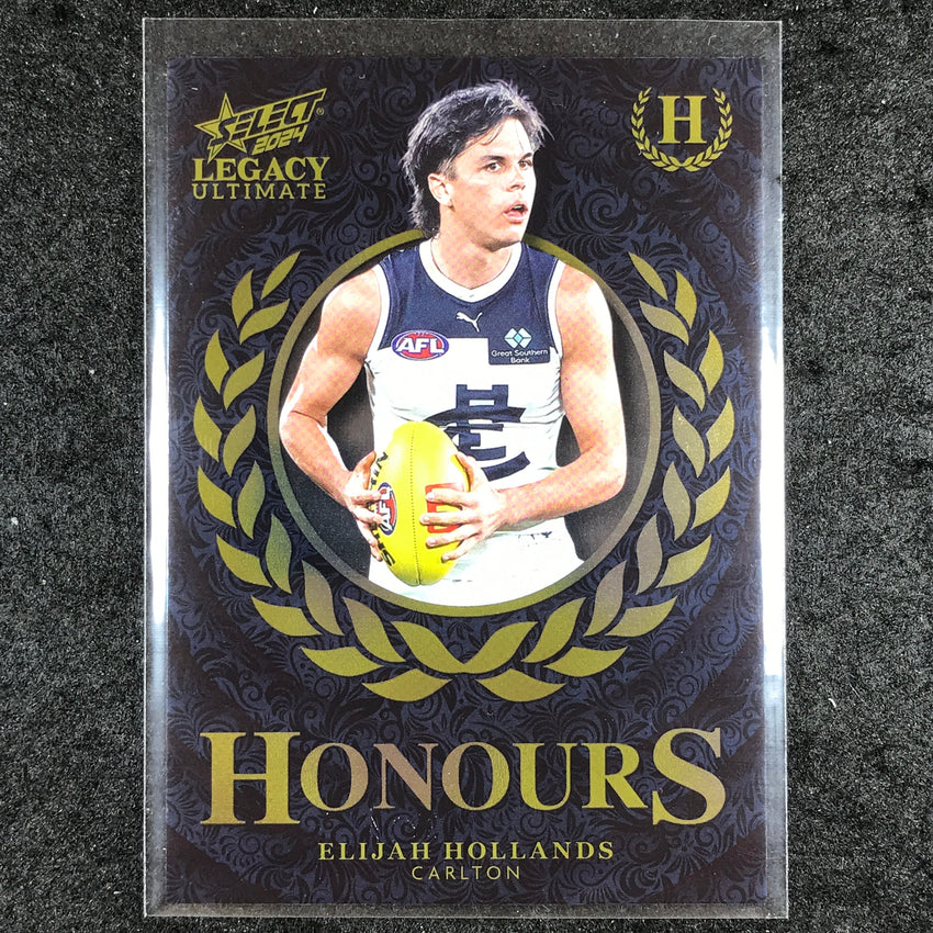 2024 Select AFL Legacy Ultimate ELIJAH HOLLANDS Honours 62/255 #29