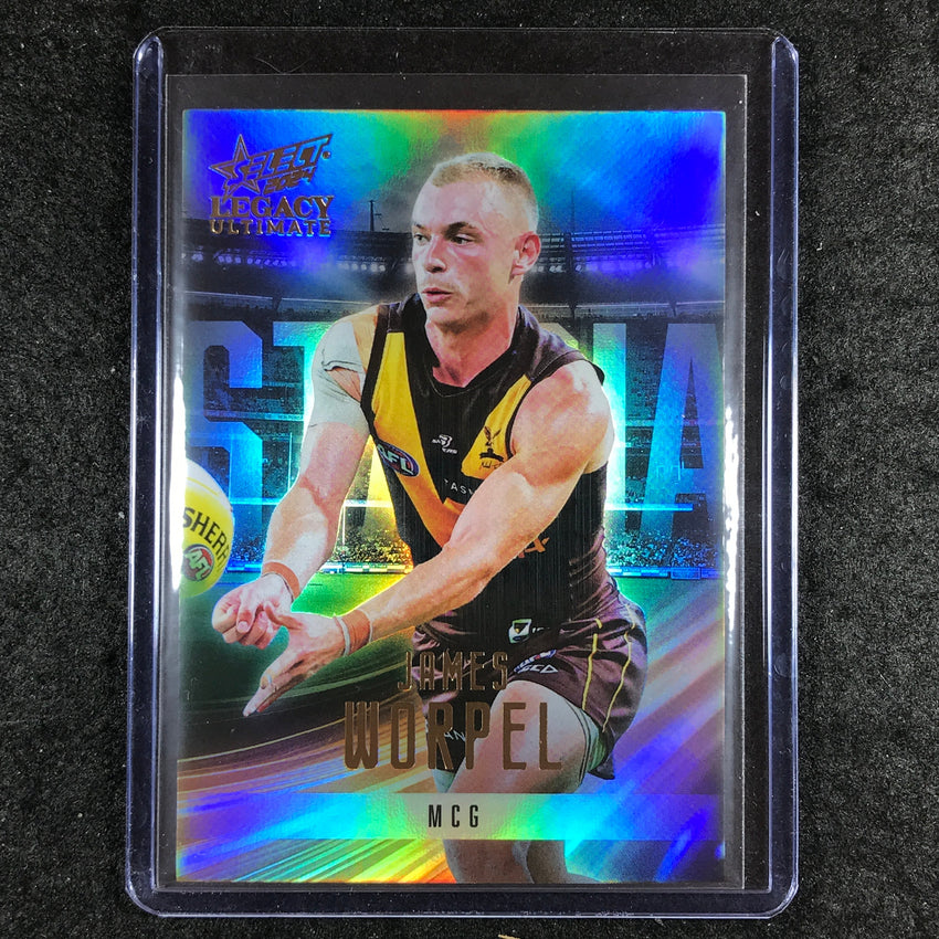 2024 Select AFL Legacy Ultimate JAMES WORPEL Stadia 56/90 #48