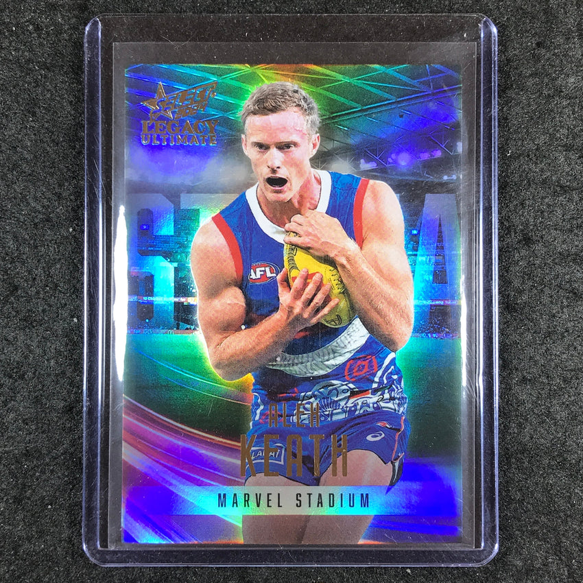 2024 Select AFL Legacy Ultimate ALEX KEATH Stadia 19/90 #87
