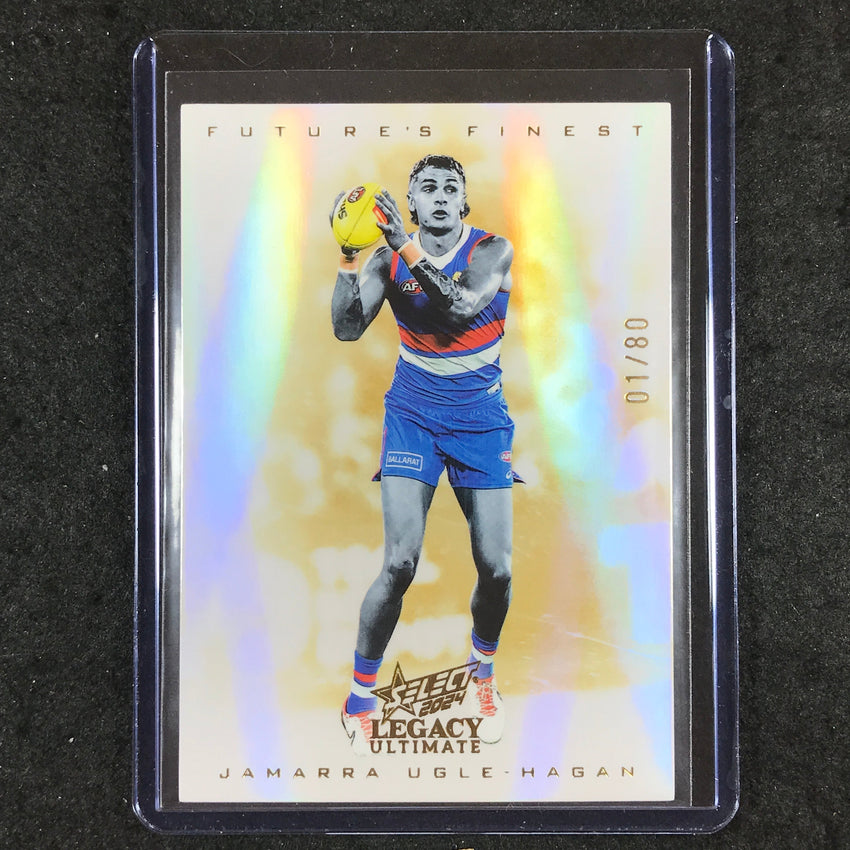 2024 Select AFL Legacy Ultimate JAMARRA UGLE-HAGAN Future's Finest 01/80 #53