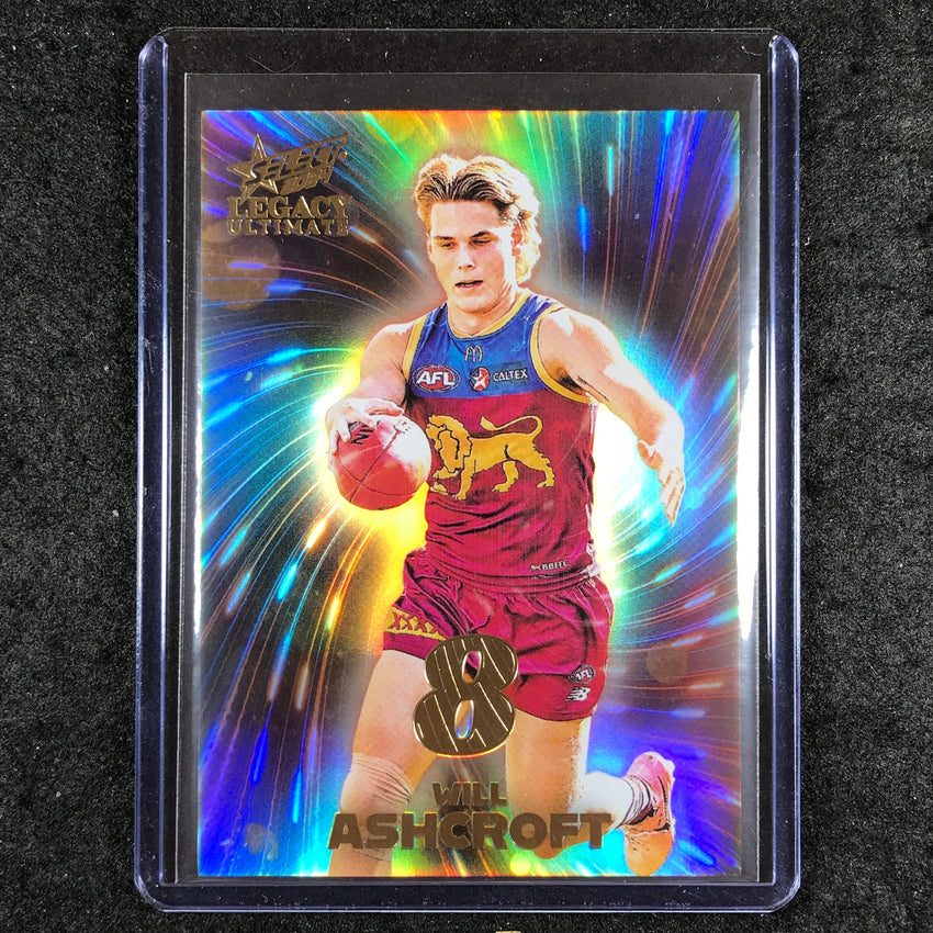 2024 Select AFL Legacy Ultimate WILL ASHCROFT Vortex 05/80 #7