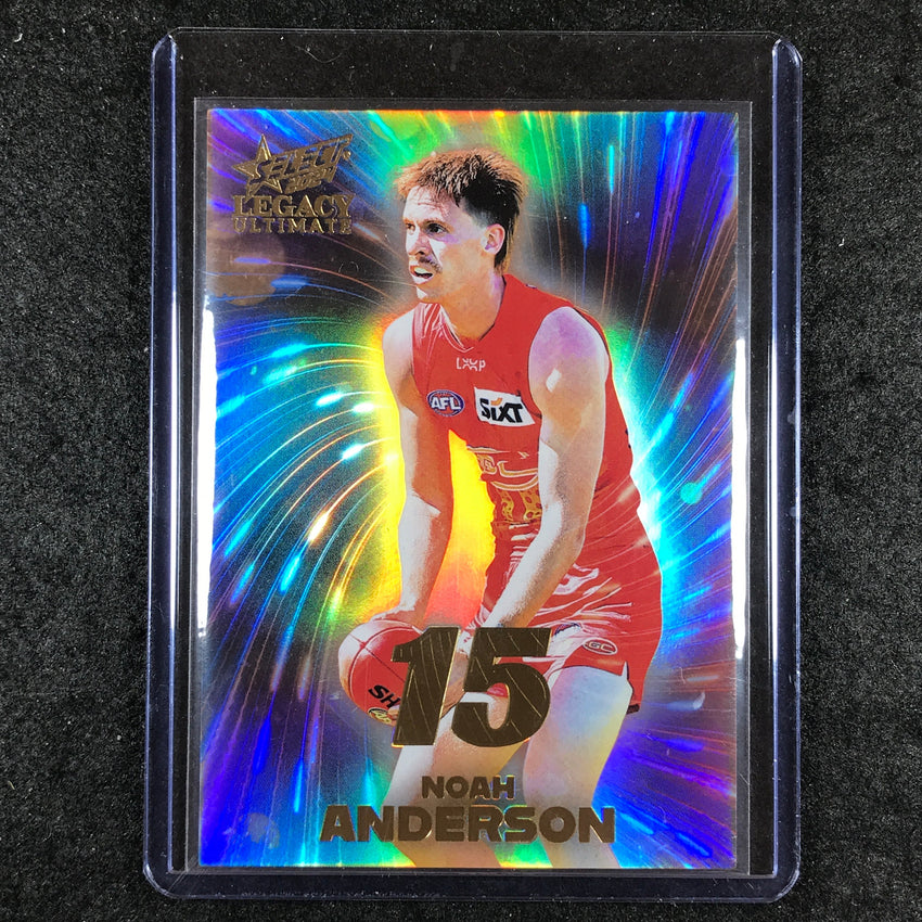 2024 Select AFL Legacy Ultimate NOAH ANDERSON Vortex 33/80 #49
