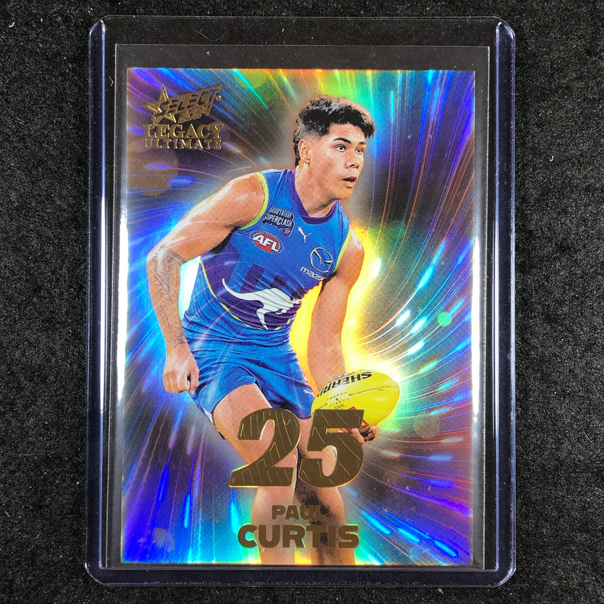 2024 Select AFL Legacy Ultimate PAUL CURTIS Vortex 71/80 #67