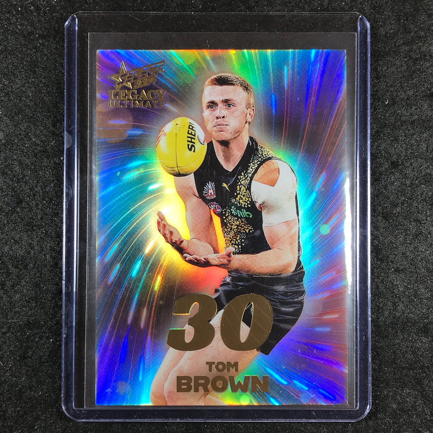 2024 Select AFL Legacy Ultimate TOM BROWN Vortex 66/80 #81