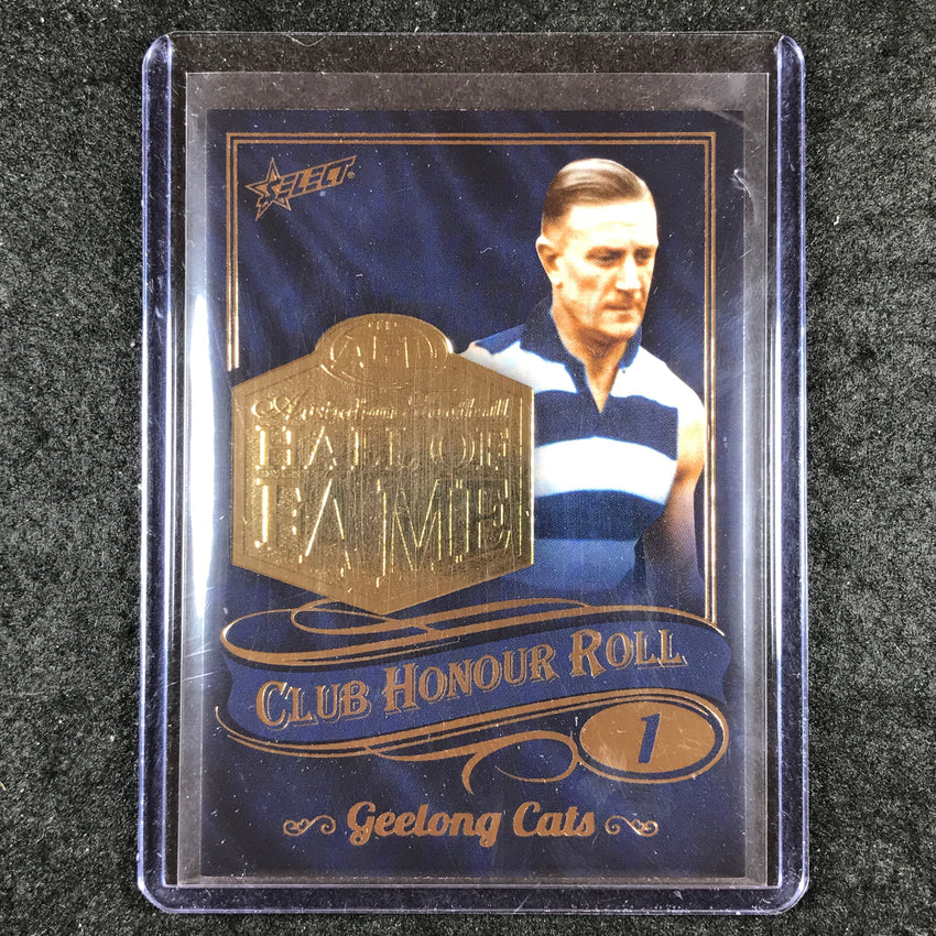 2024 Select AFL Legacy Ultimate GEELONG CATS 1 Hall of Fame Honour Roll 41/75