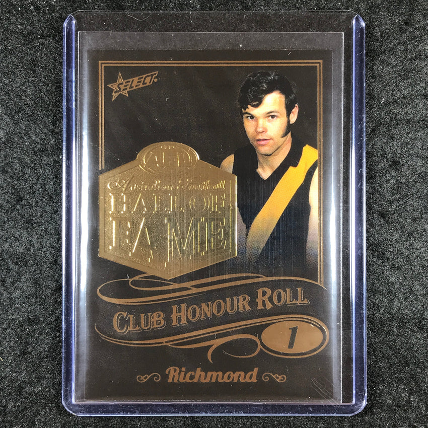 2024 Select AFL Legacy Ultimate RICHMOND 1 Hall of Fame Honour Roll 73/75 #22