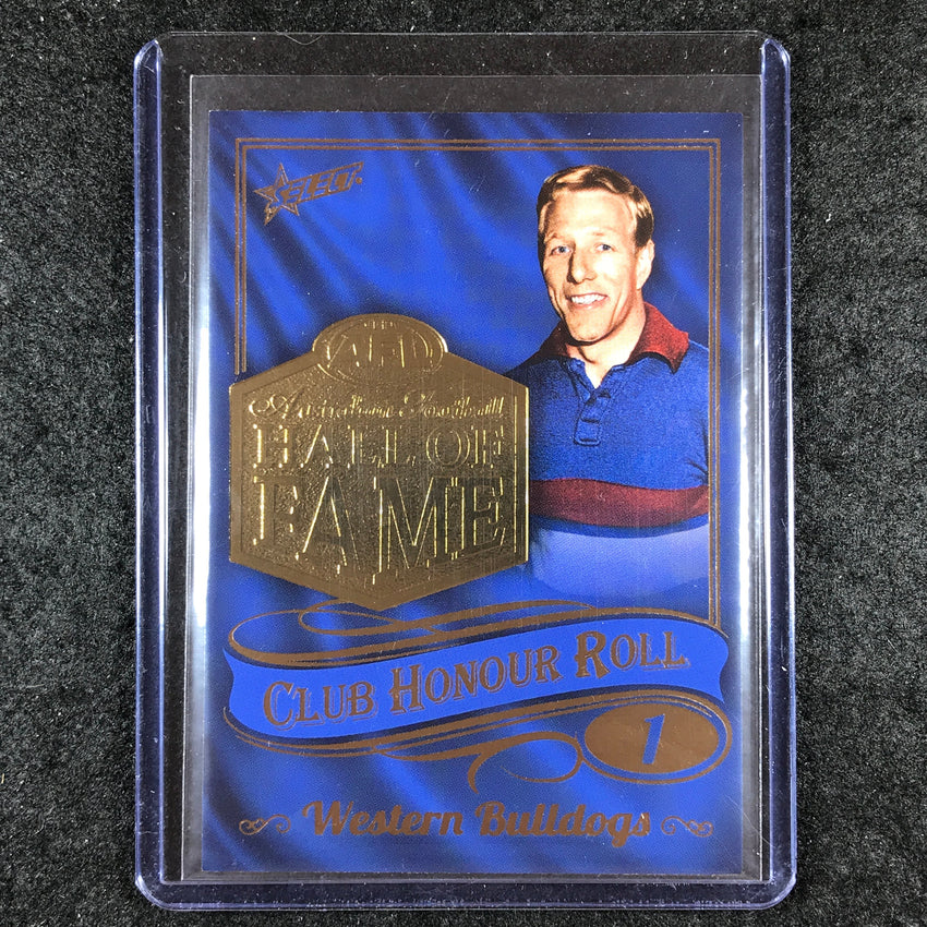 2024 Select AFL Legacy Ultimate BULLDOGS 1 Hall of Fame Honour Roll 38/75 #29