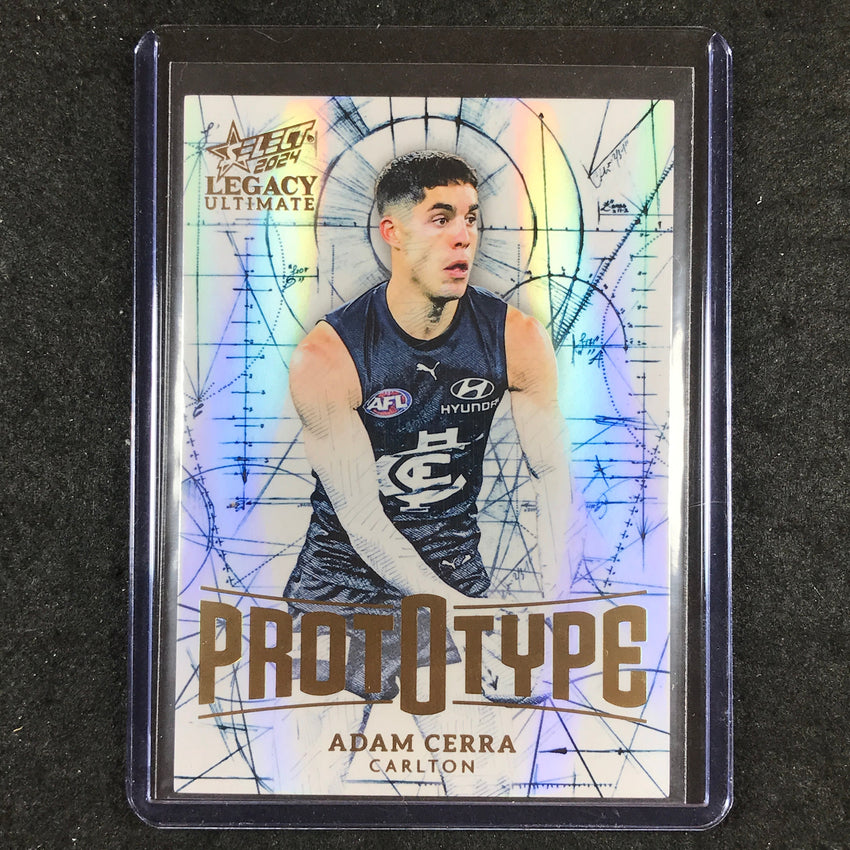 2024 Select AFL Legacy Ultimate ADAM CERRA Prototype 32/60 #17