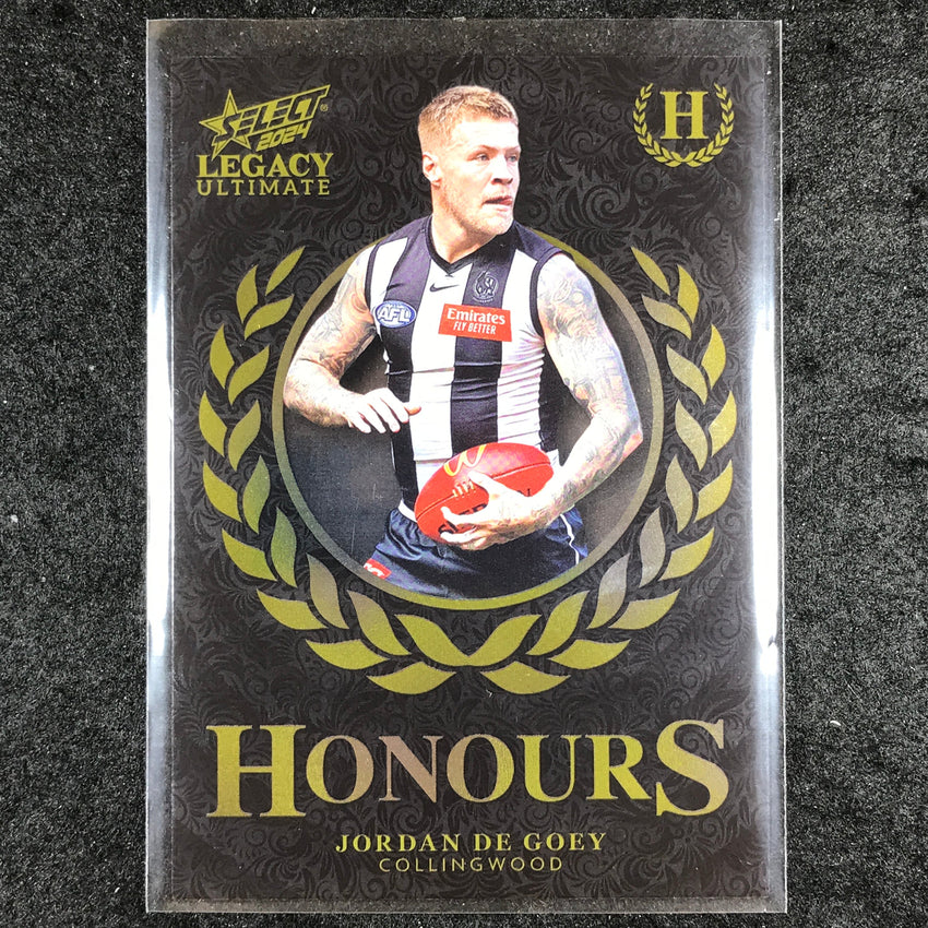 2024 Select AFL Legacy Ultimate JORDAN DE GOEY Honours 248/255 #38