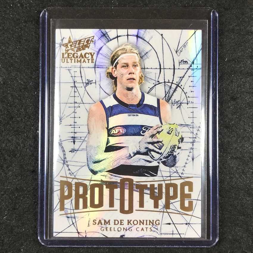 2024 Select AFL Legacy Ultimate SAM DE KONING Prototype 31/60 #52