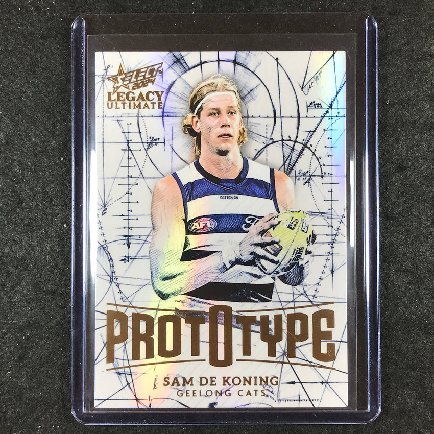 2024 Select AFL Legacy Ultimate SAM DE KONING Prototype 48/60 #52