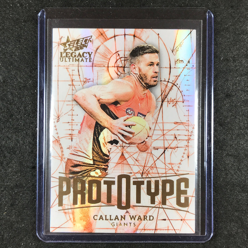 2024 Select AFL Legacy Ultimate CALLAN WARD Prototype 12/60 #64