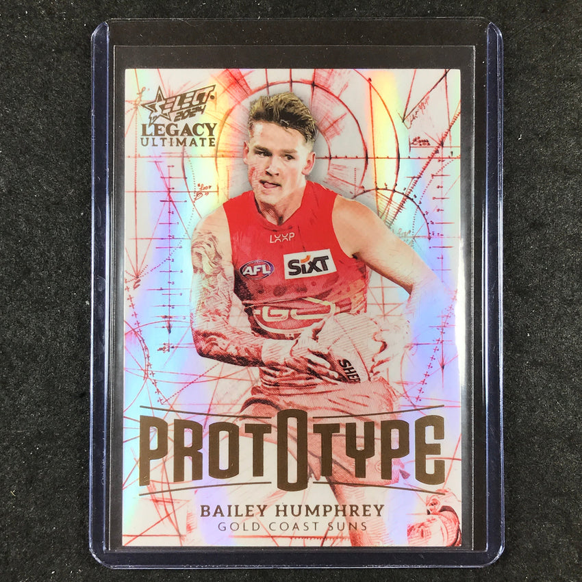 2024 Select AFL Legacy Ultimate BAILEY HUMPHREY Prototype 21/60 #68