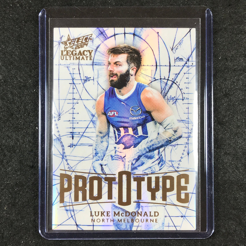 2024 Select AFL Legacy Ultimate LUKE MCDONALD Prototype 11/60 #91