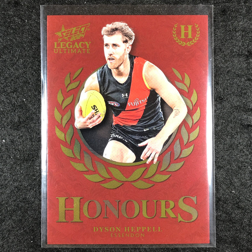 2024 Select AFL Legacy Ultimate DYSON HEPPELL Honours 73/255 #46