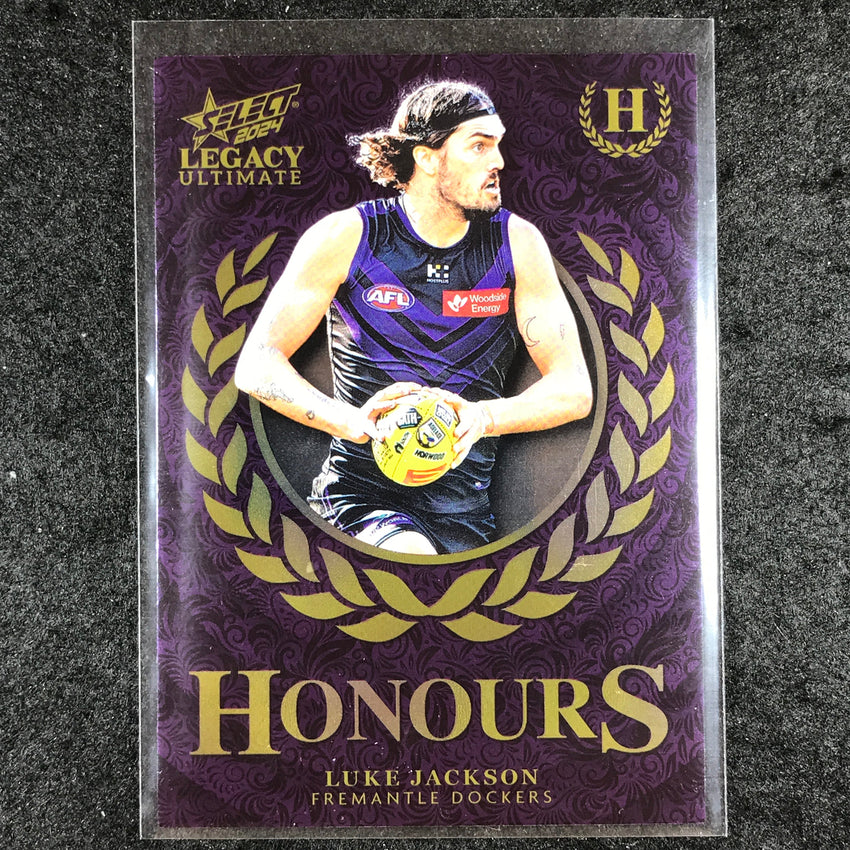 2024 Select AFL Legacy Ultimate LUKE JACKSON Honours 237/255 #61