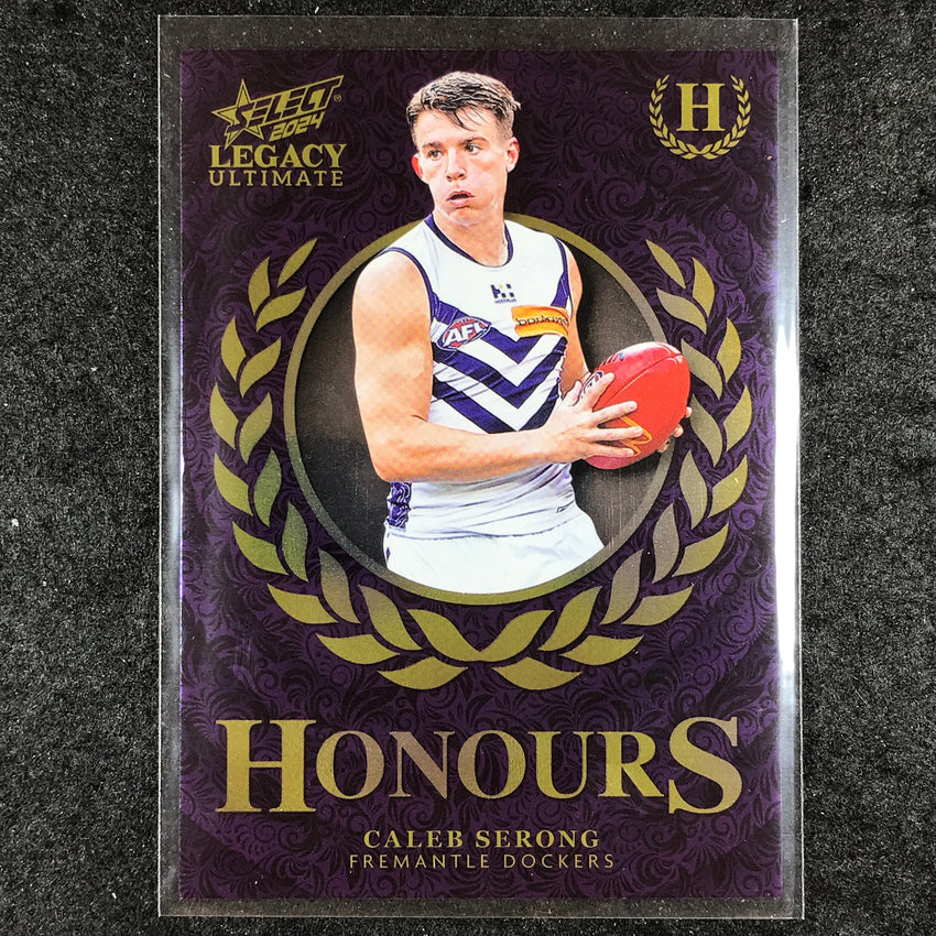 2024 Select AFL Legacy Ultimate CALEB SERONG Honours 58/255 #64
