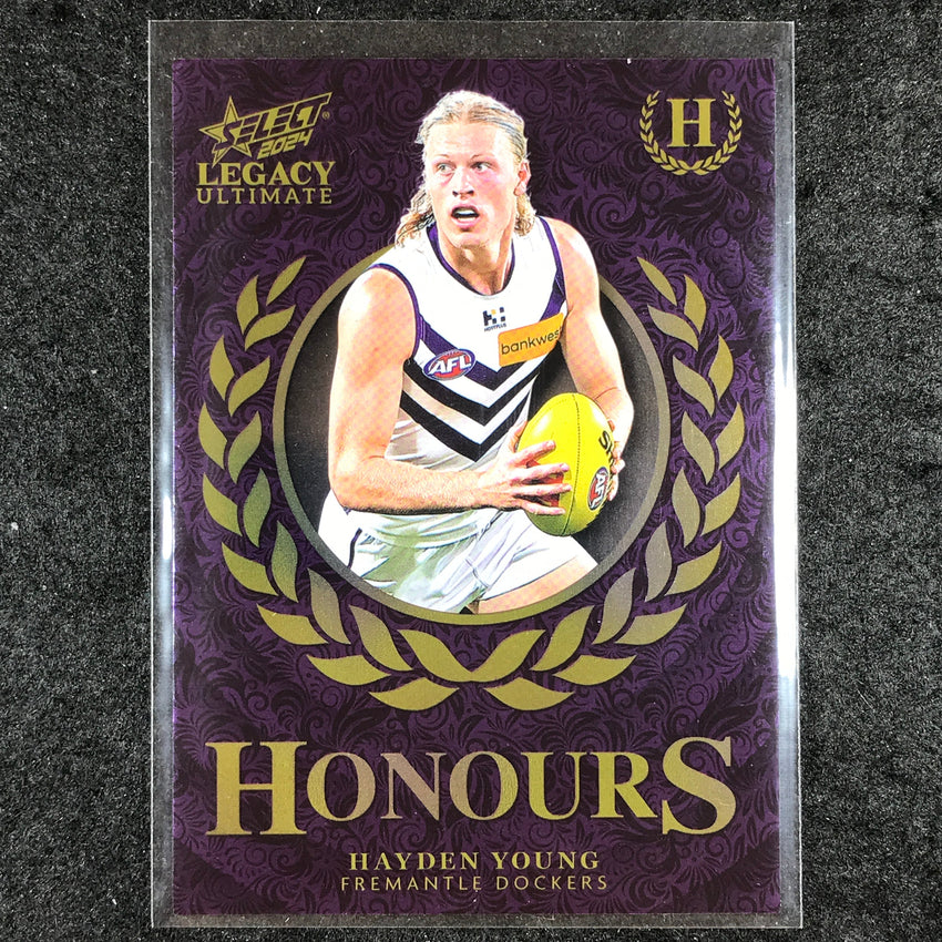 2024 Select AFL Legacy Ultimate HAYDEN YOUNG Honours 72/255 #66