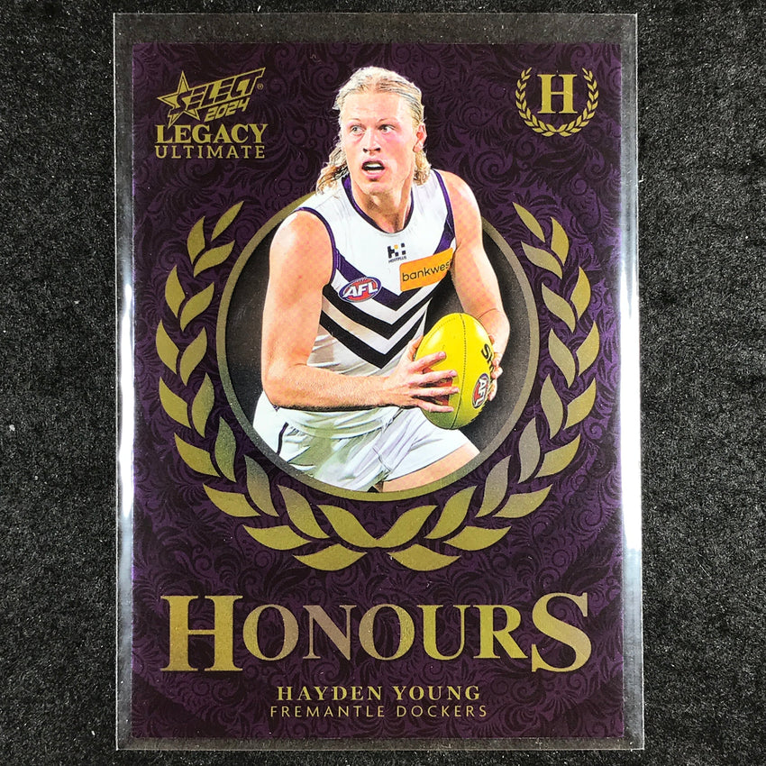 2024 Select AFL Legacy Ultimate HAYDEN YOUNG Honours 172/255 #66