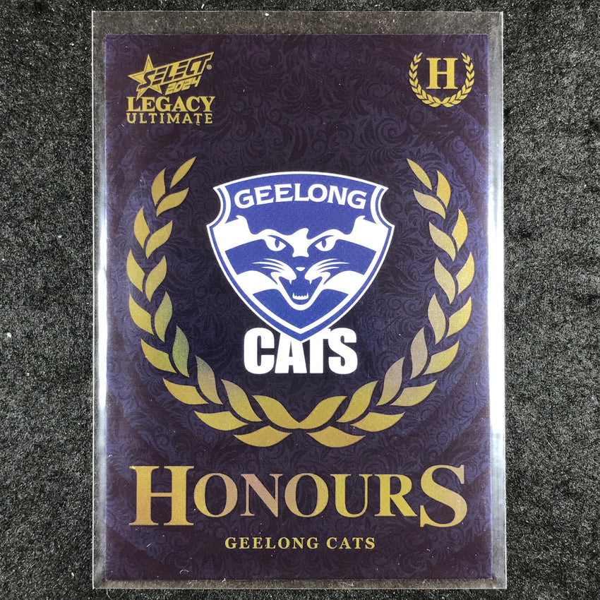 2024 Select AFL Legacy Ultimate GEELONG CATS LOGO Honours 154/255 #67