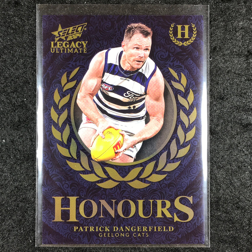 2024 Select AFL Legacy Ultimate PATRICK DANGERFIELD Honours 33/255 #70