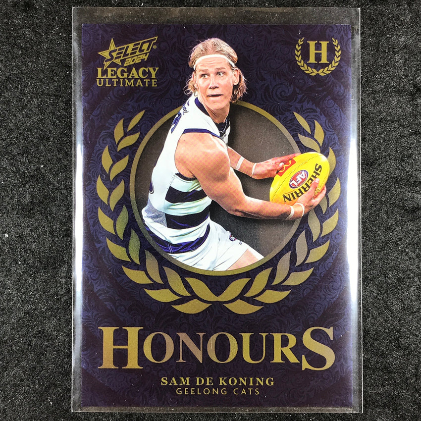 2024 Select AFL Legacy Ultimate SAM DE KONING Honours 48/255 #71