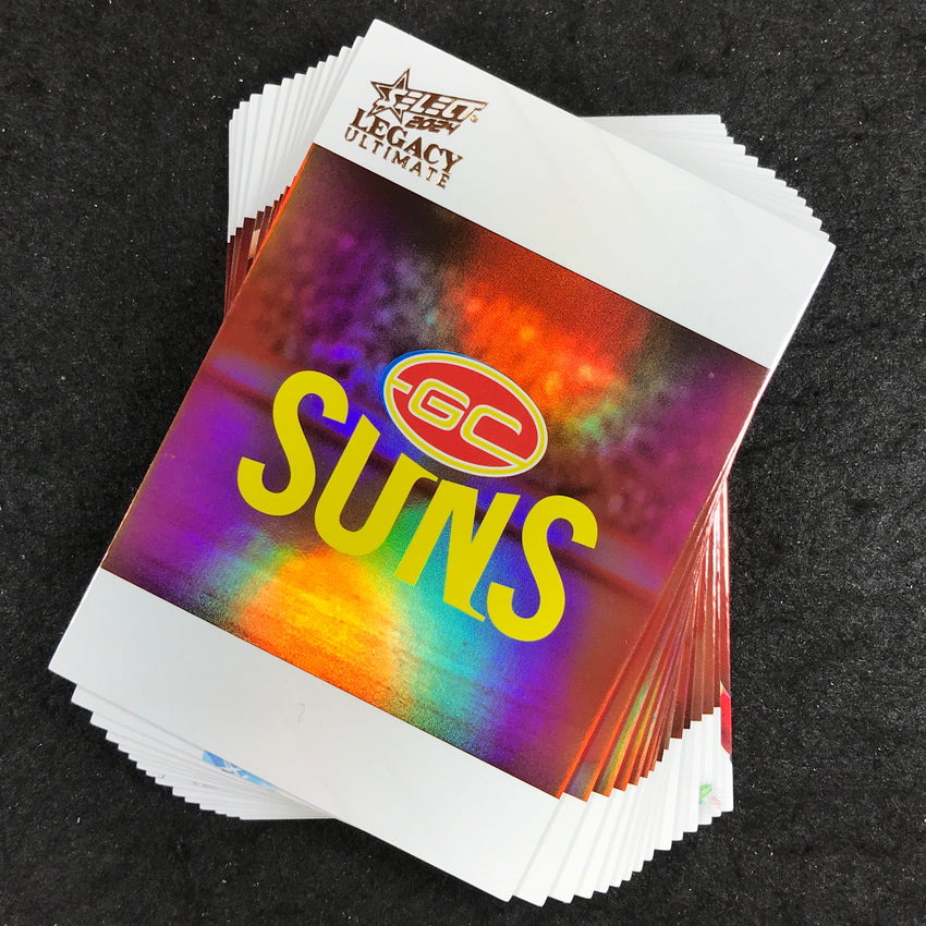 2024 Select AFL Legacy Ultimate GOLD COAST SUNS Base Team Set 67/450