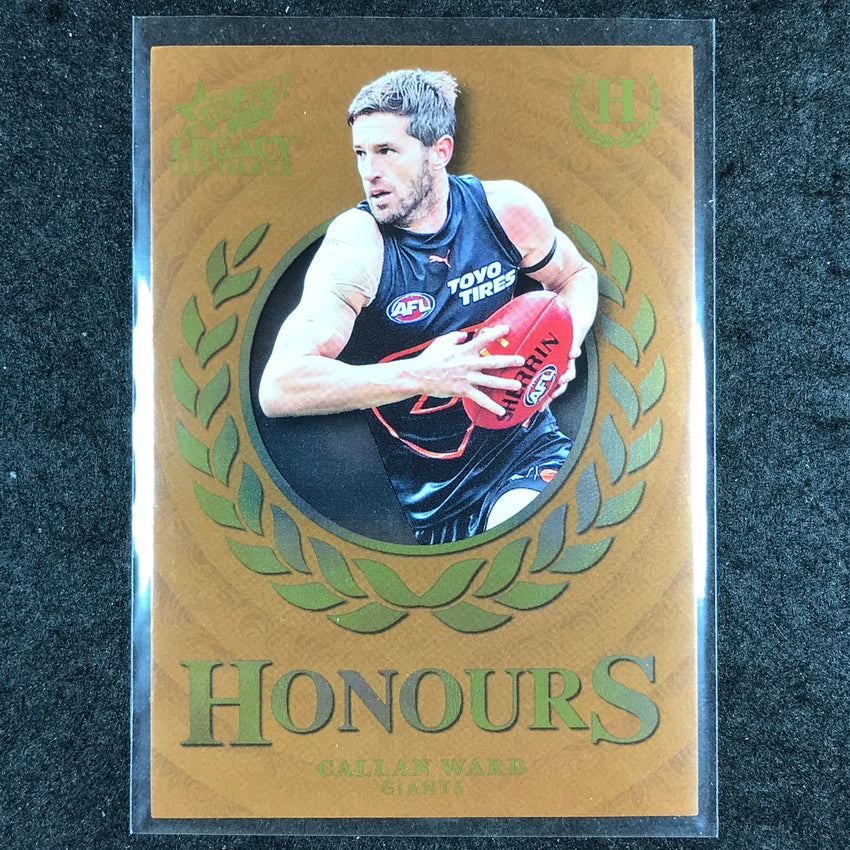 2024 Select AFL Legacy Ultimate CALLAN WARD Honours 186/255 #87
