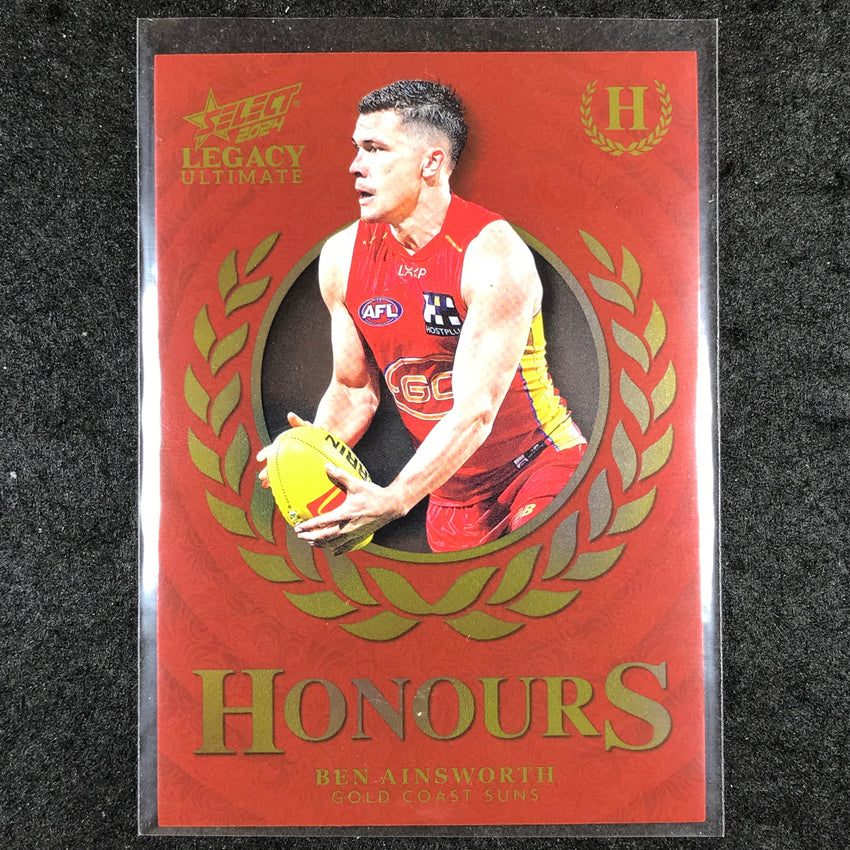 2024 Select AFL Legacy Ultimate BEN AINSWORTH Honours 33/255 #90