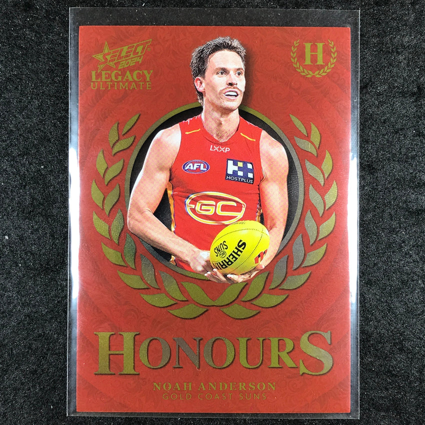 2024 Select AFL Legacy Ultimate NOAH ANDERSON Honours 217/255 #91