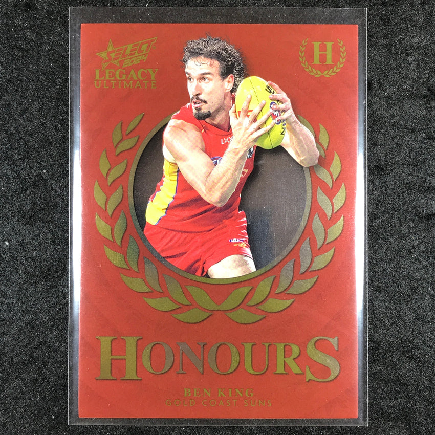 2024 Select AFL Legacy Ultimate BEN KING Honours 137/255 #95