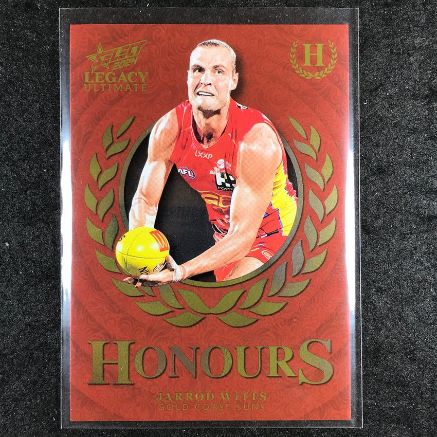 2024 Select AFL Legacy Ultimate JARROD WITTS Honours 147/255 #99