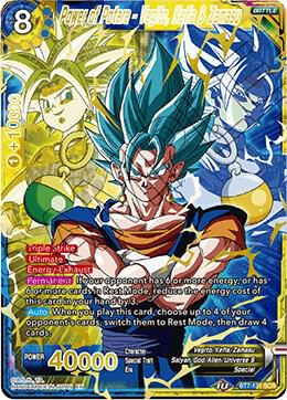 Power of Potara - Vegito, Kefla & Zamasu - BT7-131 SCR Secret Rare Assault of the Saiyans