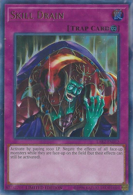 [SEALED] Skill Drain - LART-EN012 - Ultra Rare Limited Edition