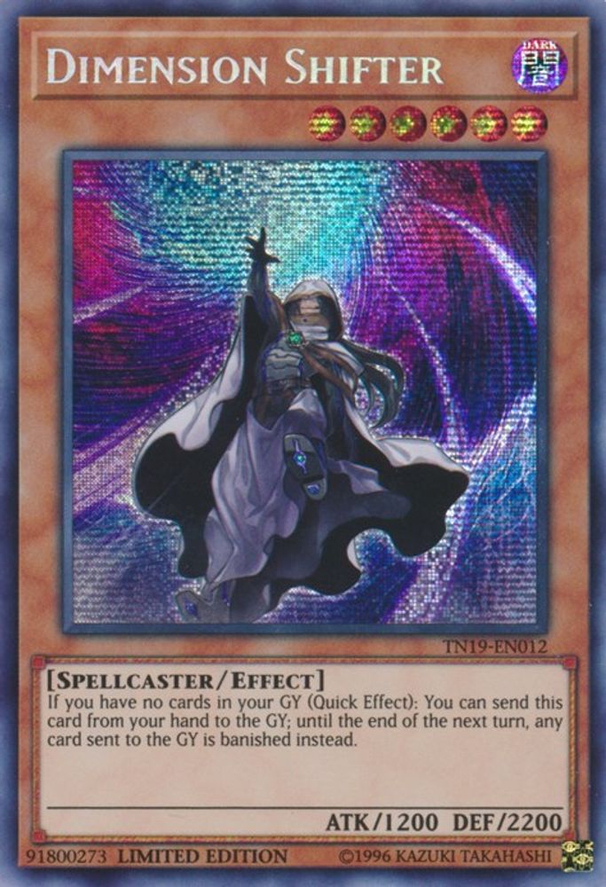 Dimension Shifter - (TN19-EN012) - Prismatic Secret Rare Limited