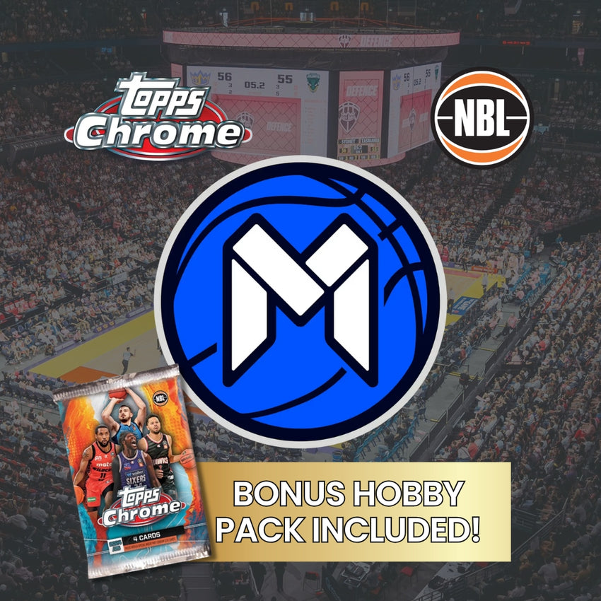 2024-25 Topps Chrome NBL MELBOURNE UNITED Base Team Set #41-50 (BONUS Hobby Pack)
