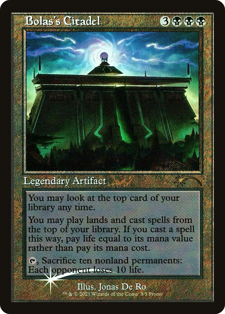 [FOIL] Bolas's Citadel (Retro Frame) #003 - RARE WPN - Love Your LGS 2021