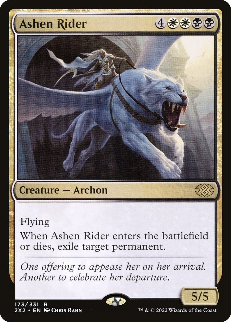 [FOIL] Ashen Rider #173 - RARE 2X2 - Double Masters 2022