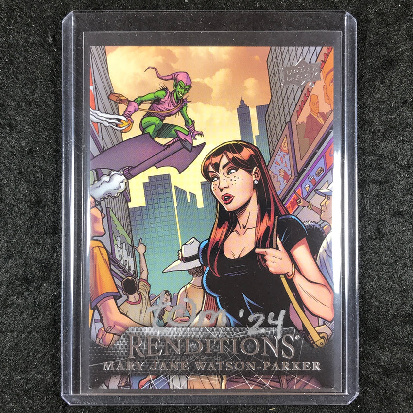 2024 Marvel Renditions Spider-Man MARY JANE TOM NGUYEN Artist Auto 21/65 #61
