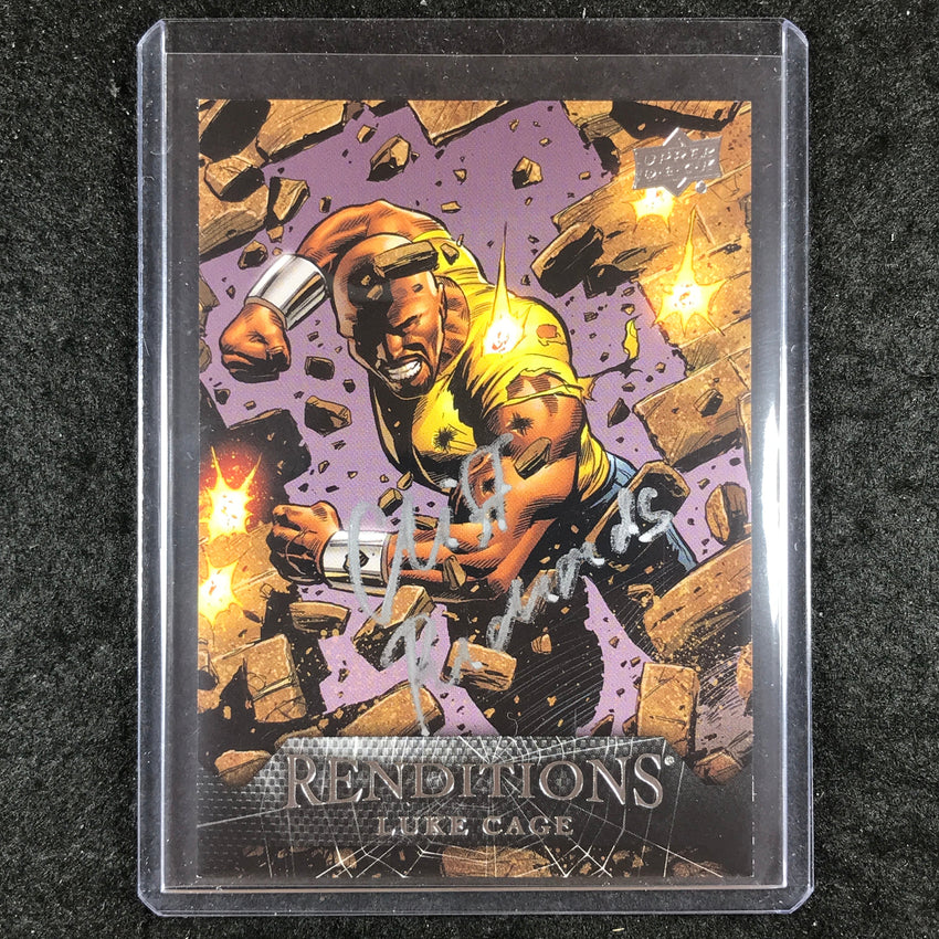 2024 Marvel Renditions Spider-Man LUKE CAGE CLIFF RICHARDS Artist Auto 34/65 #80