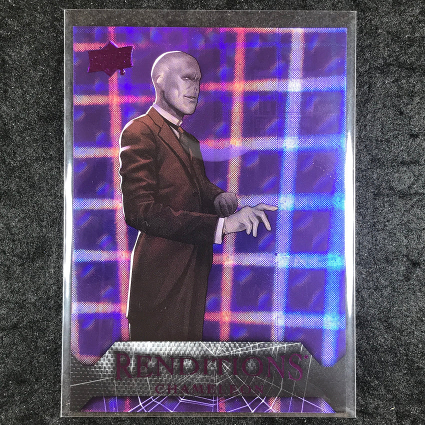 2024 Marvel Renditions Spider-Man CHAMELEON Kingpin Purple Tie 59/99 #17