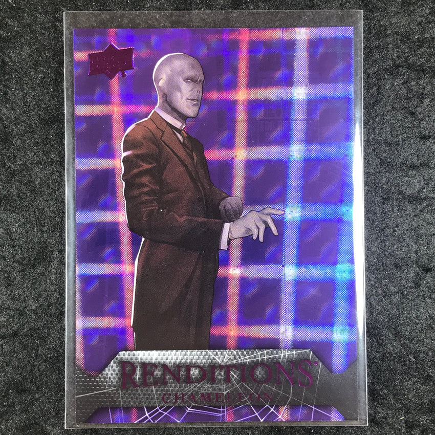2024 Marvel Renditions Spider-Man CHAMELEON Kingpin Purple Tie 18/99 #17