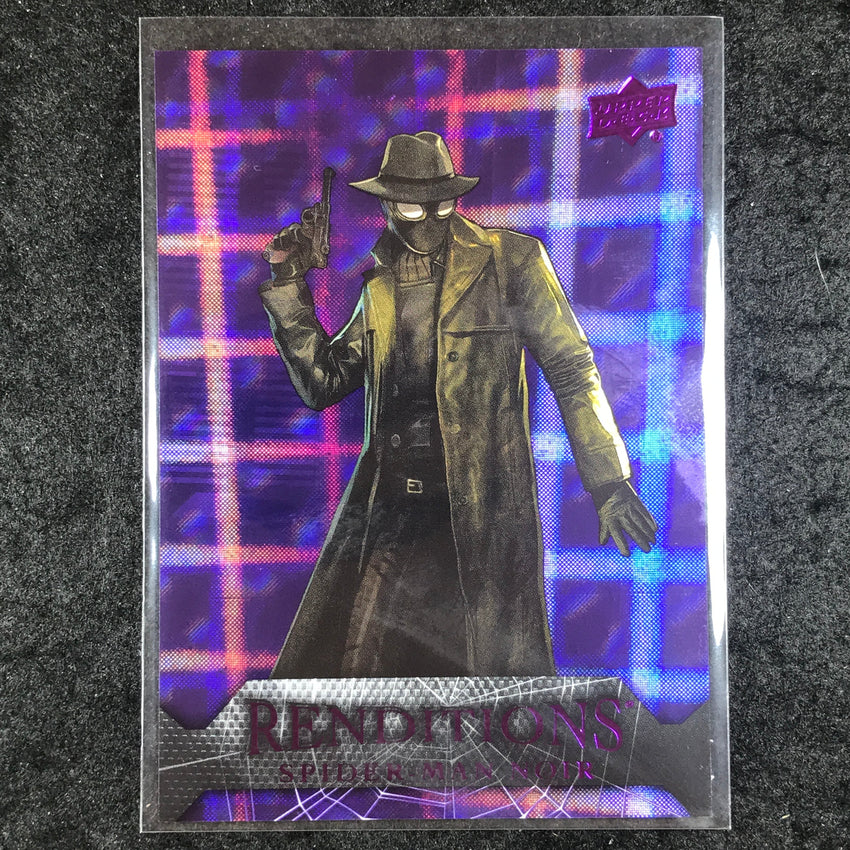 2024 Marvel Renditions Spider-Man SPIDER-MAN NOIR Kingpin Purple Tie 93/99 #18