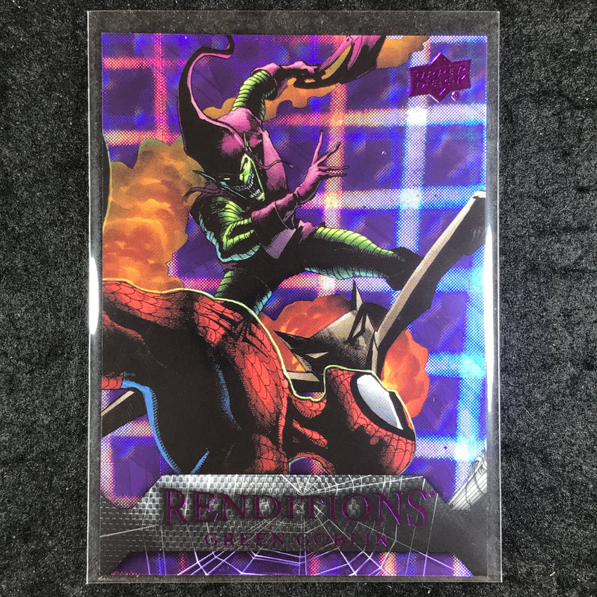 2024 Marvel Renditions Spider-Man GREEN GOBLIN Kingpin Purple Tie 82/99 #44