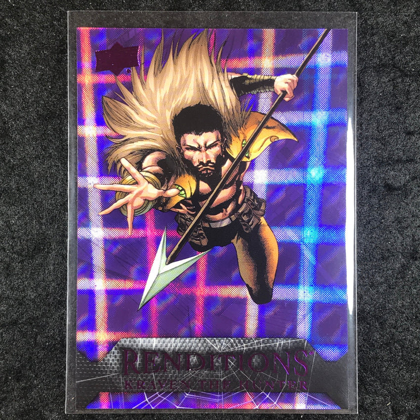 2024 Marvel Renditions Spider-Man KRAVEN THE HUNTER Kingpin Purple Tie 2/99 #45