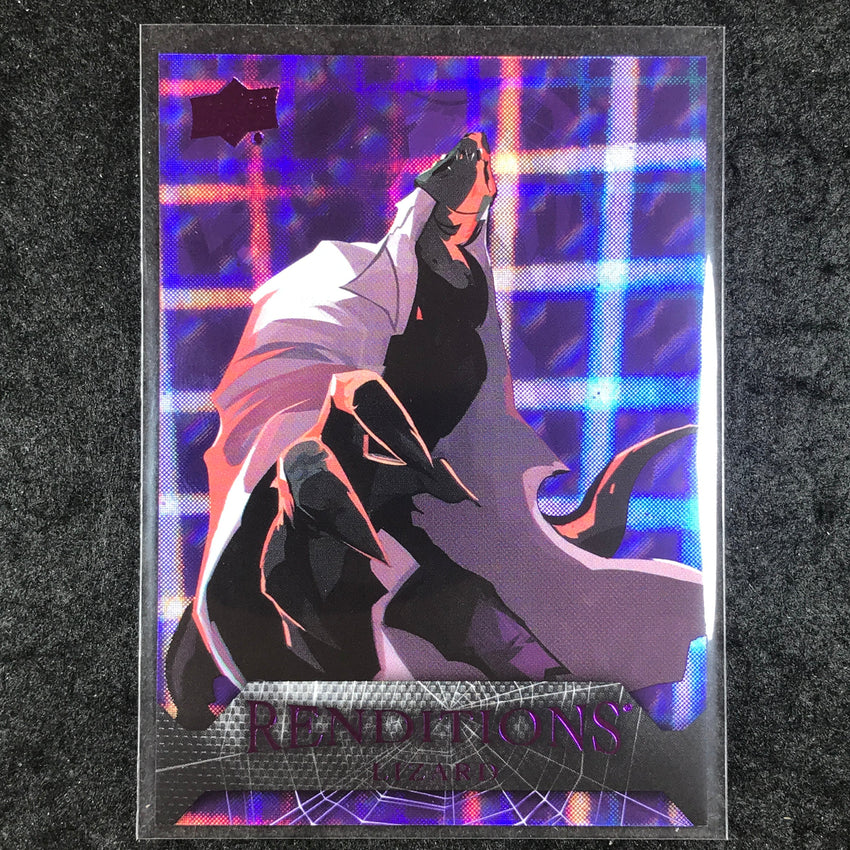 2024 Marvel Renditions Spider-Man LIZARD Kingpin Purple Tie 21/99 #65