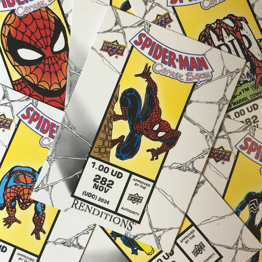 2024 Marvel Renditions Spider-Man WEB OF SPIDER-MAN (1985) #117 Corner Box #26